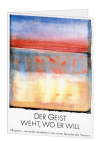 Korrespondenzkarte "Der Geist weht wo er will"