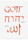 Poster "Gott"