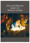 Poster "Gott wird Mensch..."