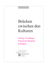 Buch "Brücken zwischen den Kulturen"