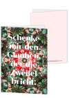 Korrespondenzkarte "Schenke mir den Glauben"