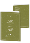 Korrespondenzkarte "Sterne / Psalm"