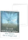 Korrespondenzkarte "Es wird nicht dunkel bleiben"