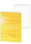 Korrespondenzkarte "Glücklich"