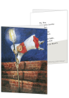 Korrespondenzkarte "Mit meinem Gott überspringe ich Mauern"