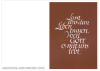 Korrespondenzkarte "Lasst uns dem Leben trauen"